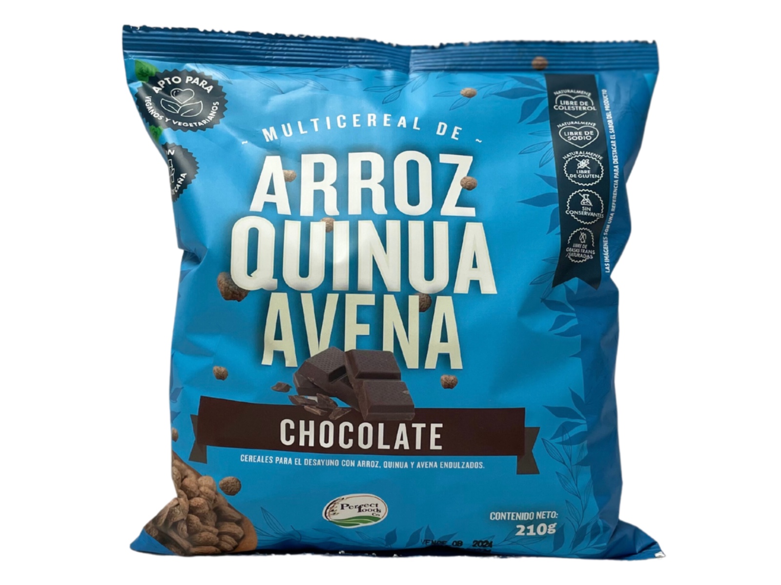 cereal chocolate azul